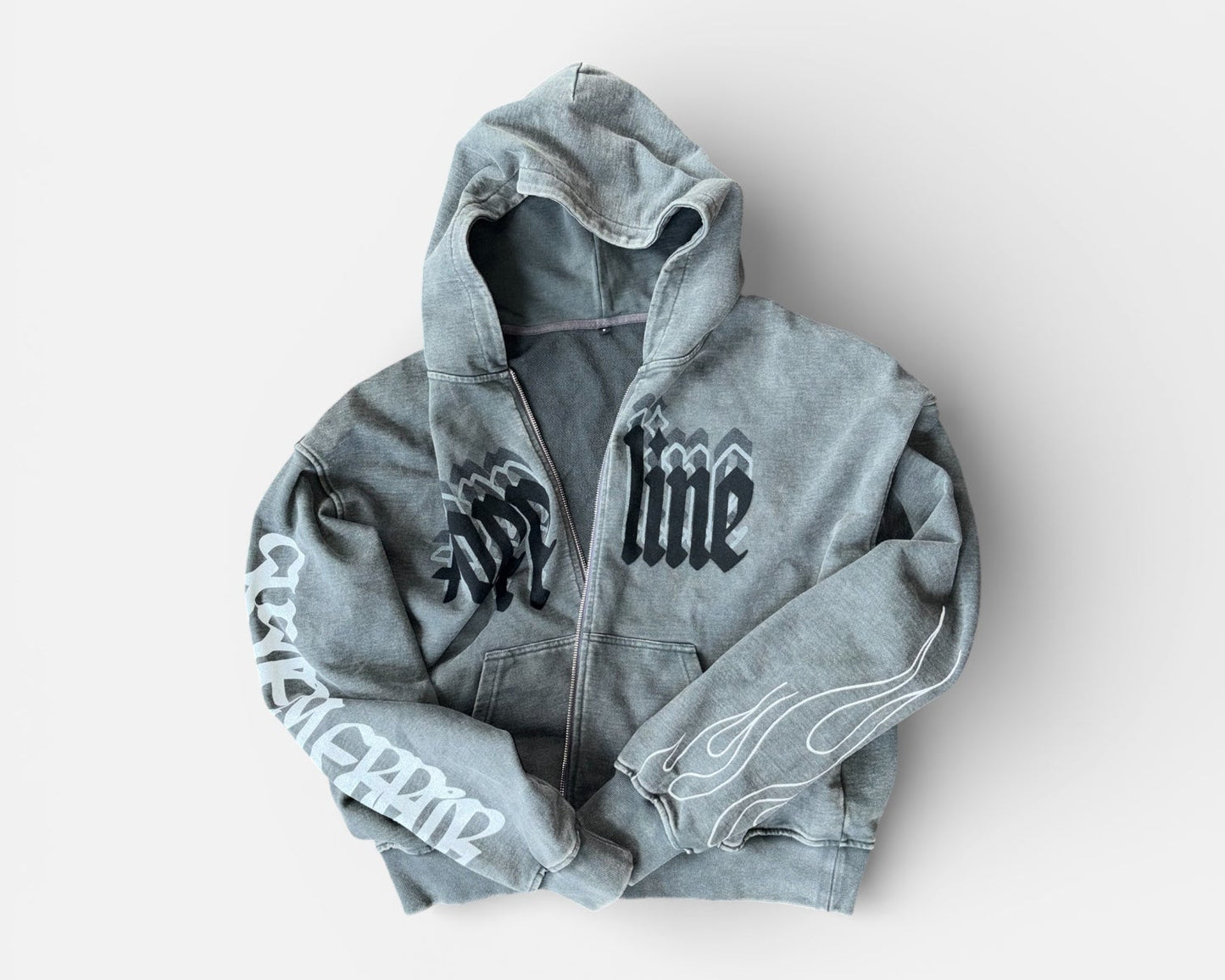 +OFFLINE Oversized Zip Up